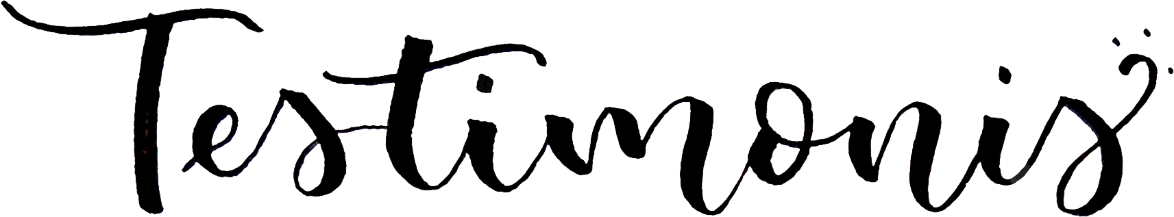 Testimonis