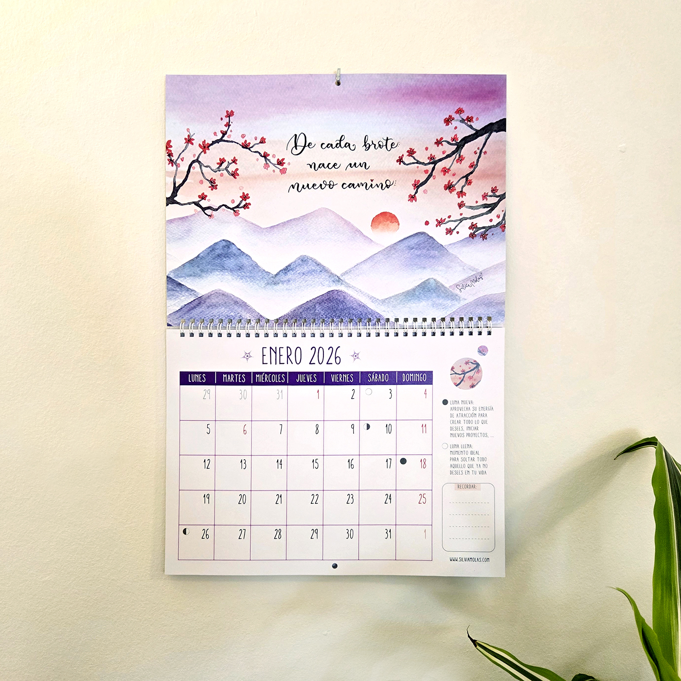 02_CalParet26_ESP_Gen Calendario consciente de pared 2026, idioma Castellano