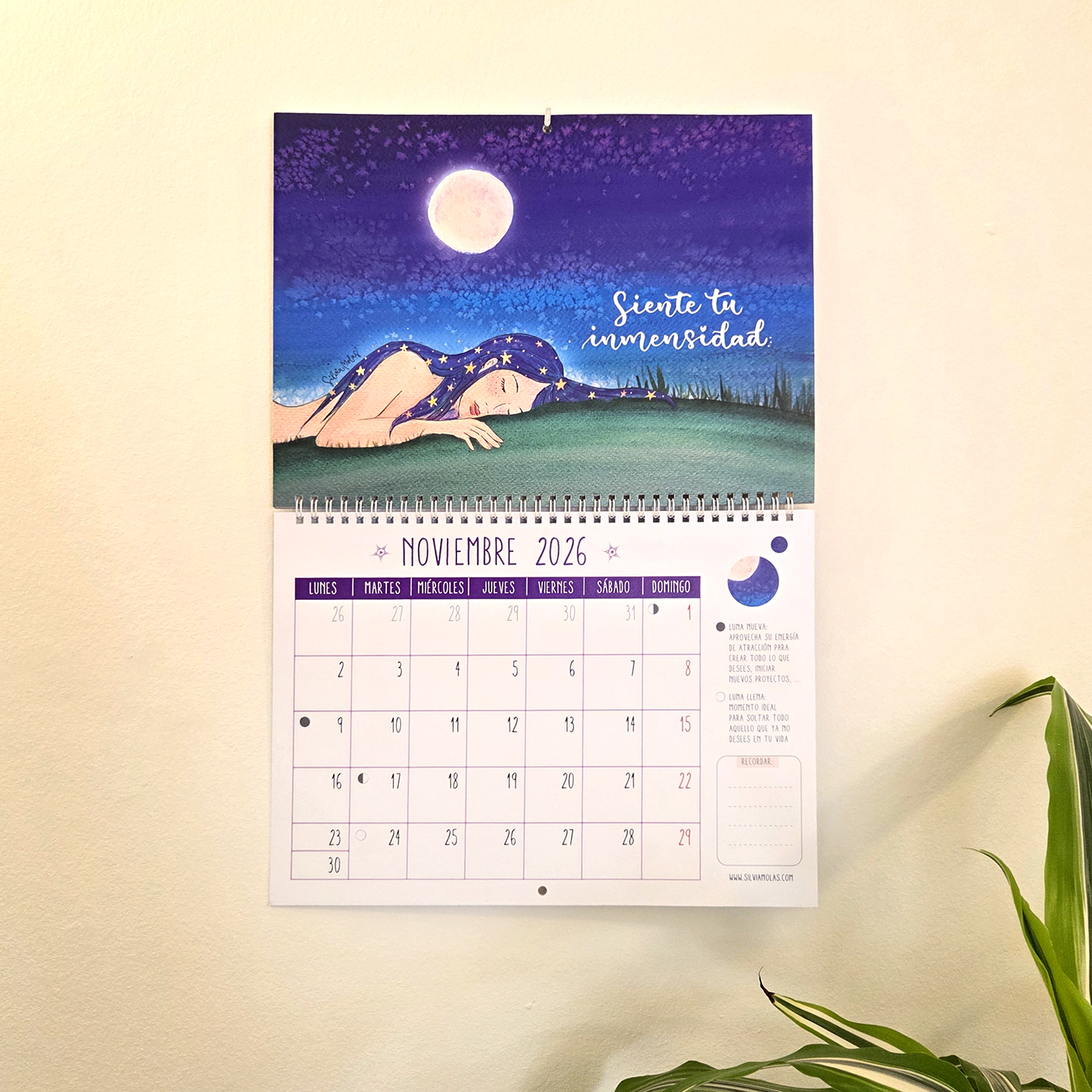 10_CalParet26_ESP_Nov Calendario consciente de pared 2026, idioma Castellano