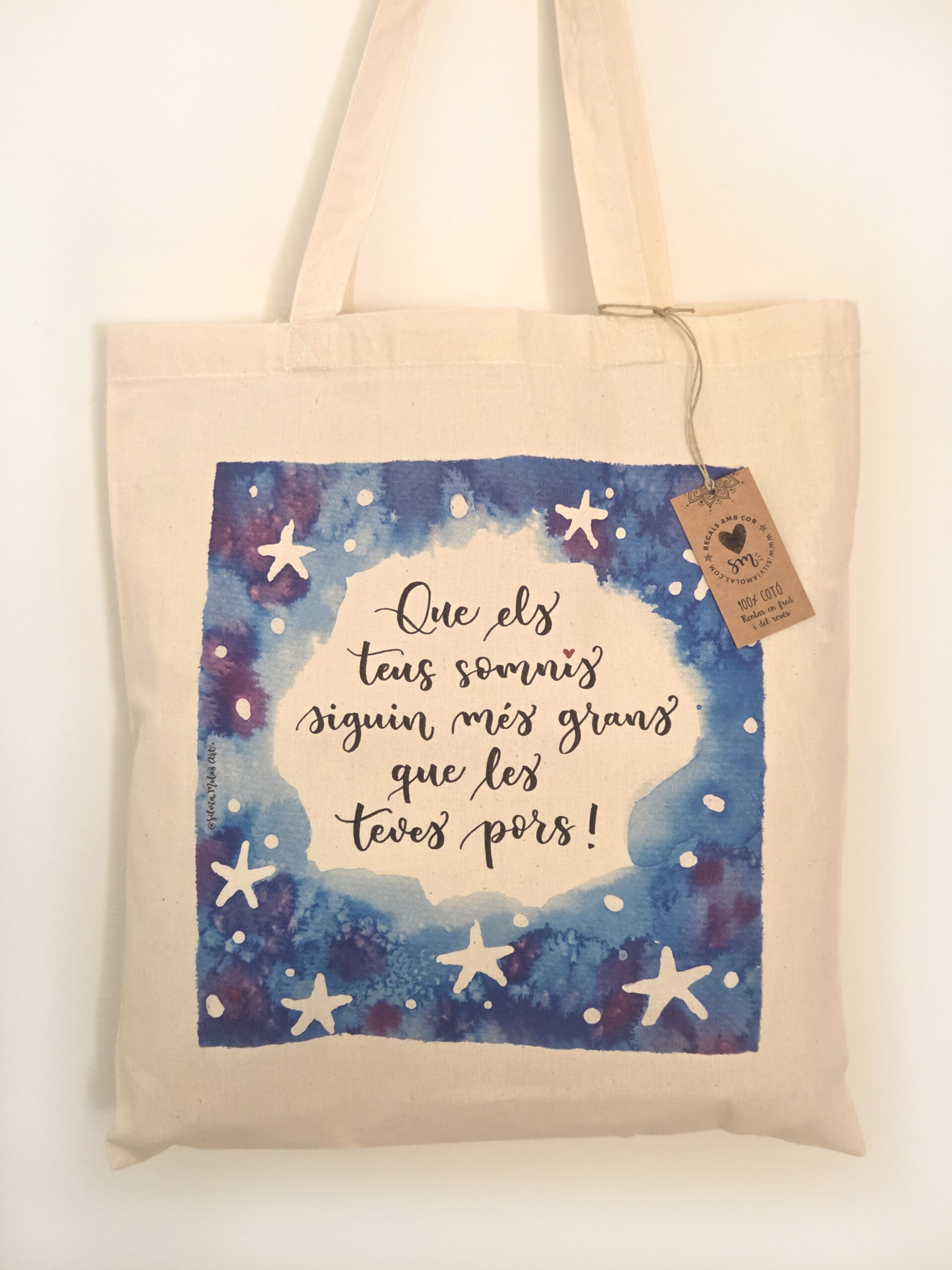 Bossa cotó ”Que els teus somnis…”
