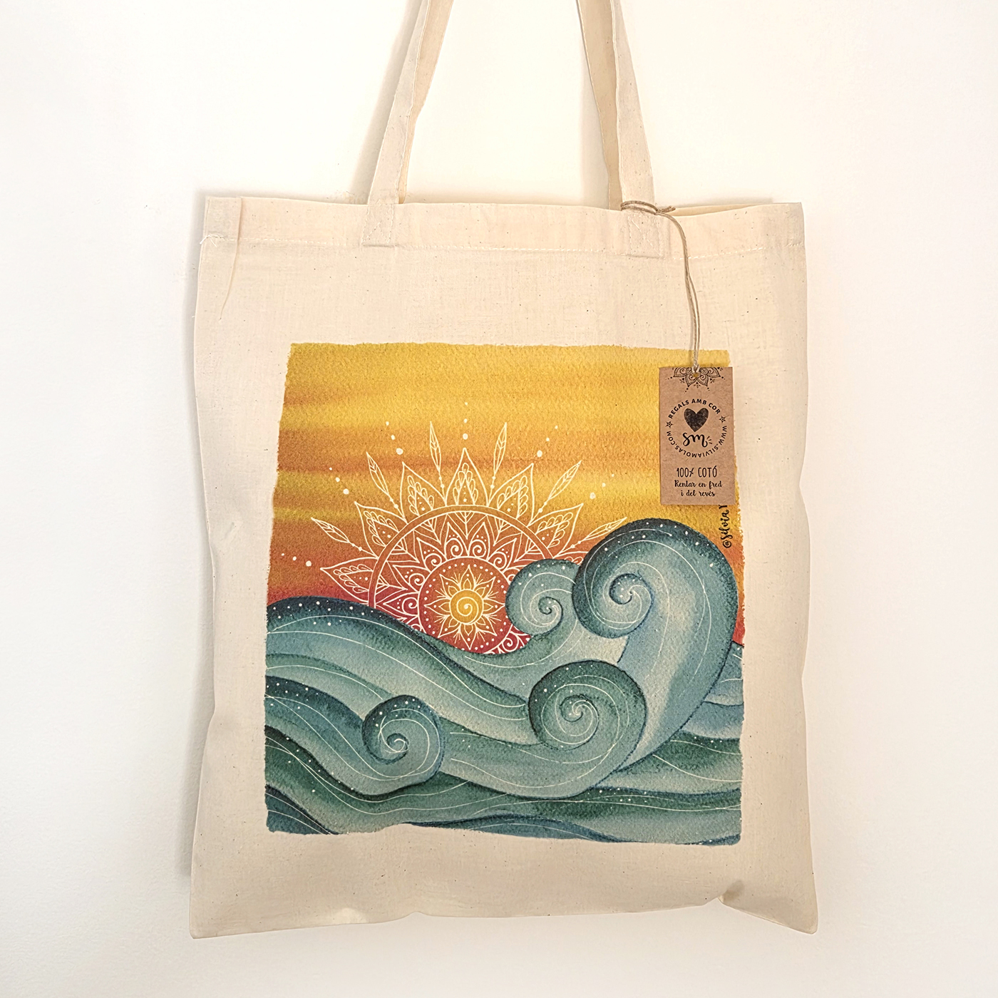 Bossa cotó ”Sol i onades”