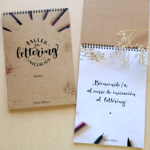Dossier “Taller de Iniciación al Lettering”, idioma castellano