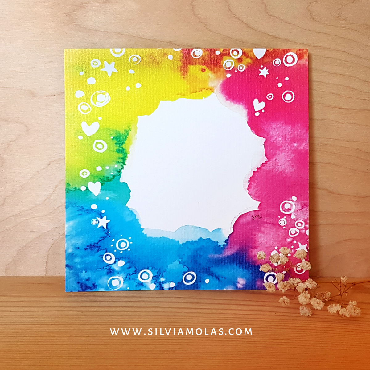 Làmina 14x14 “Fons 07_Felicitat”