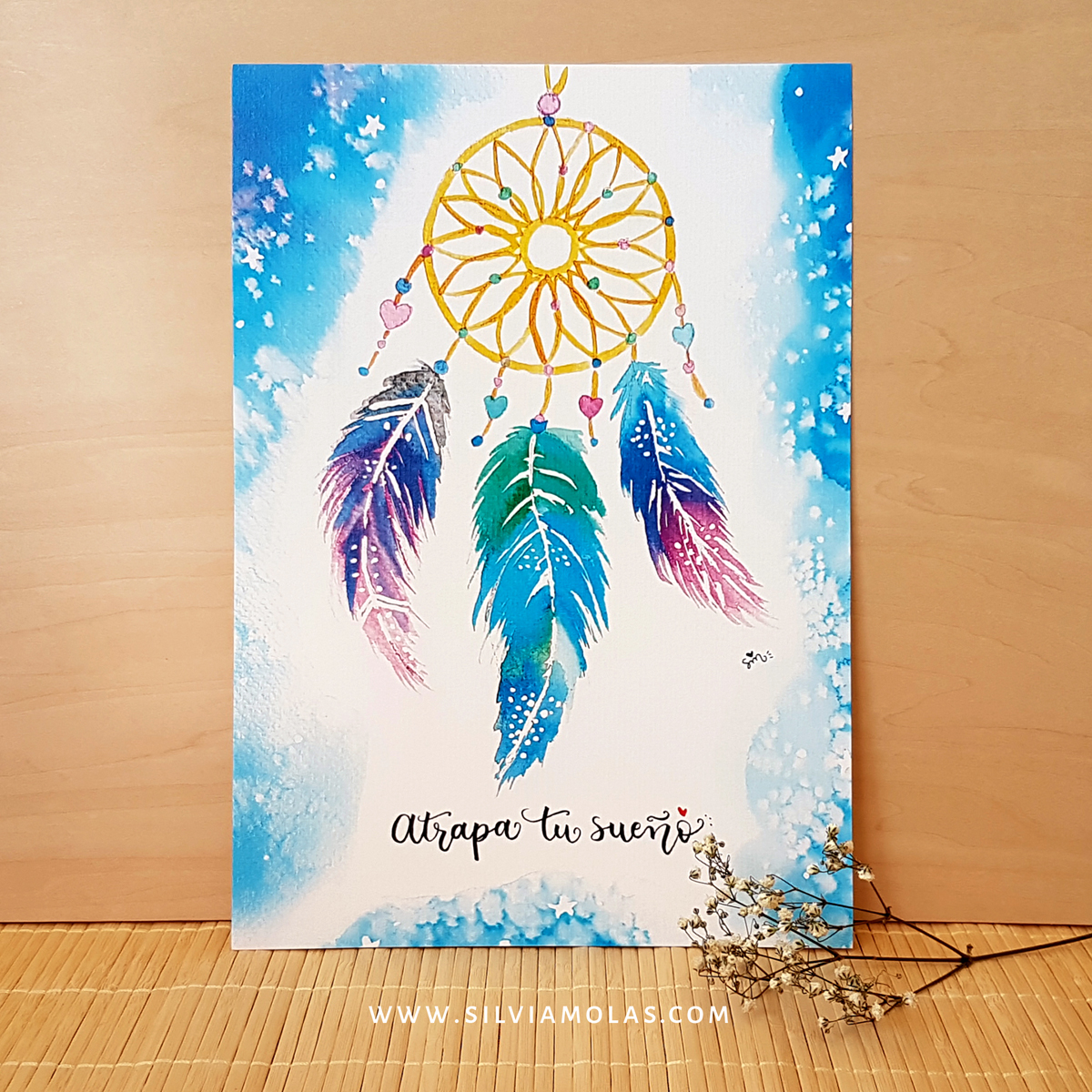 Lámina A4 “Atrapa tu sueño”