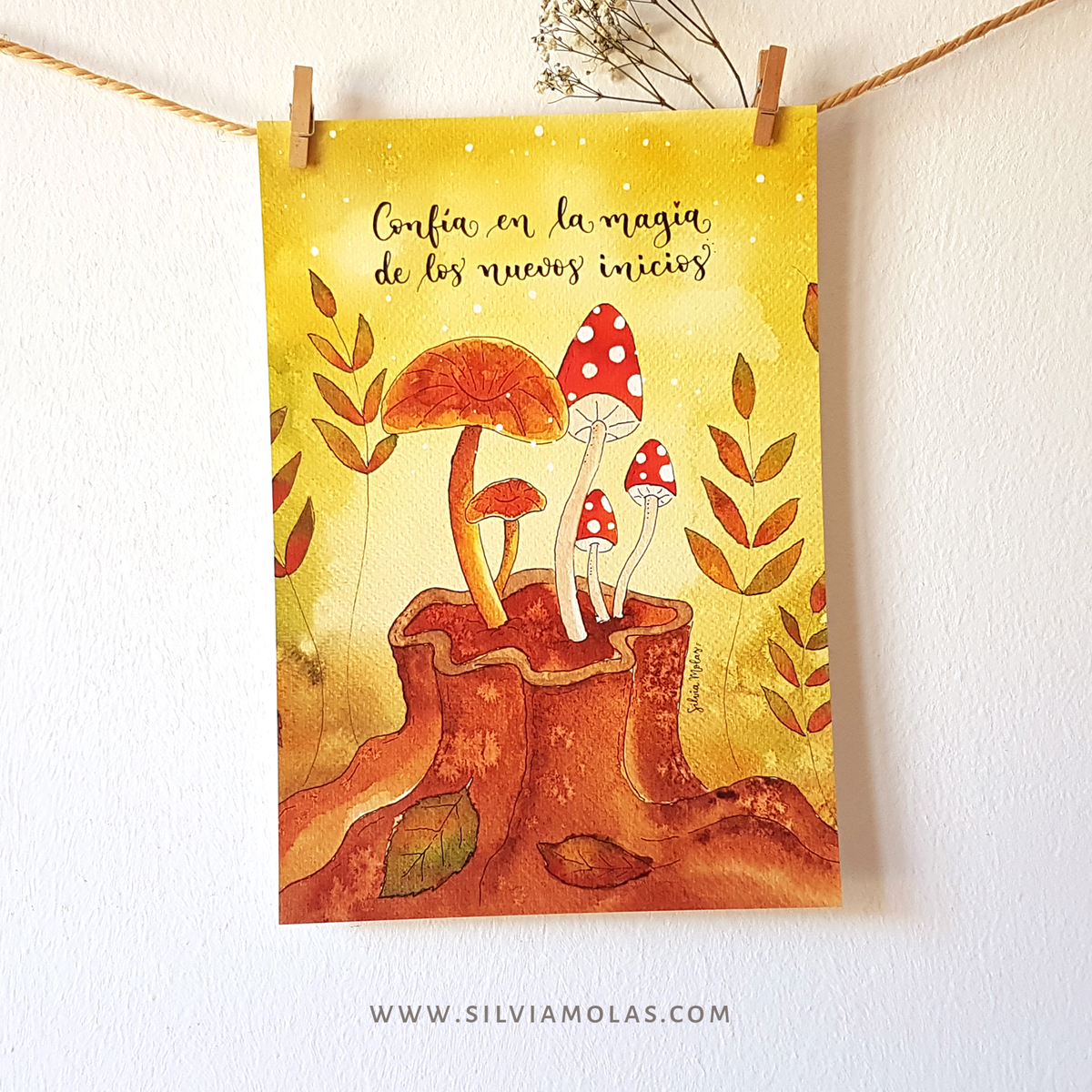 Lámina A4 “Confía en la magia de los nuevos inicios”