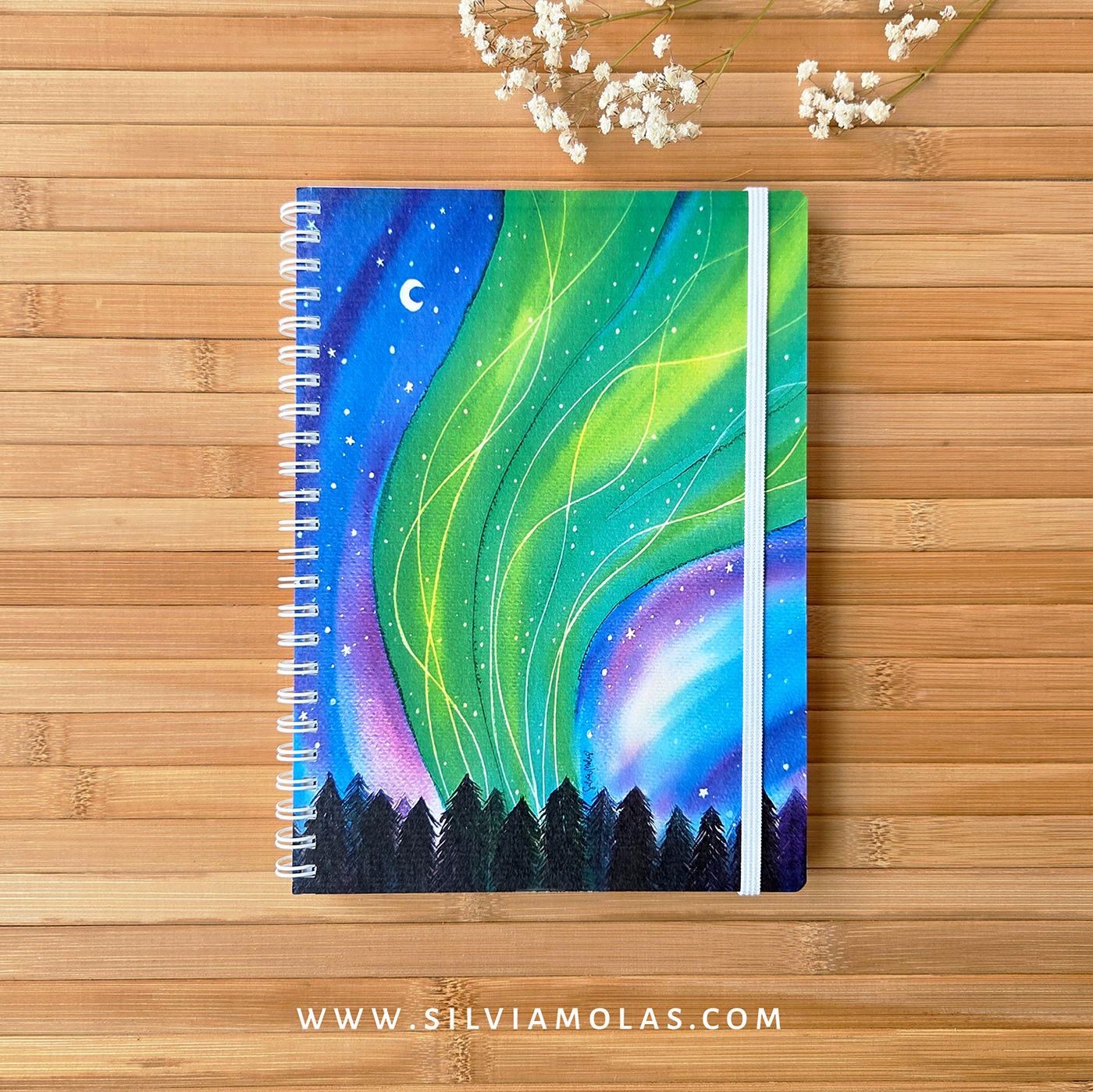 Libreta_A5_AuroraBoreal_Foto2 Libreta_A5_AuroraBoreal