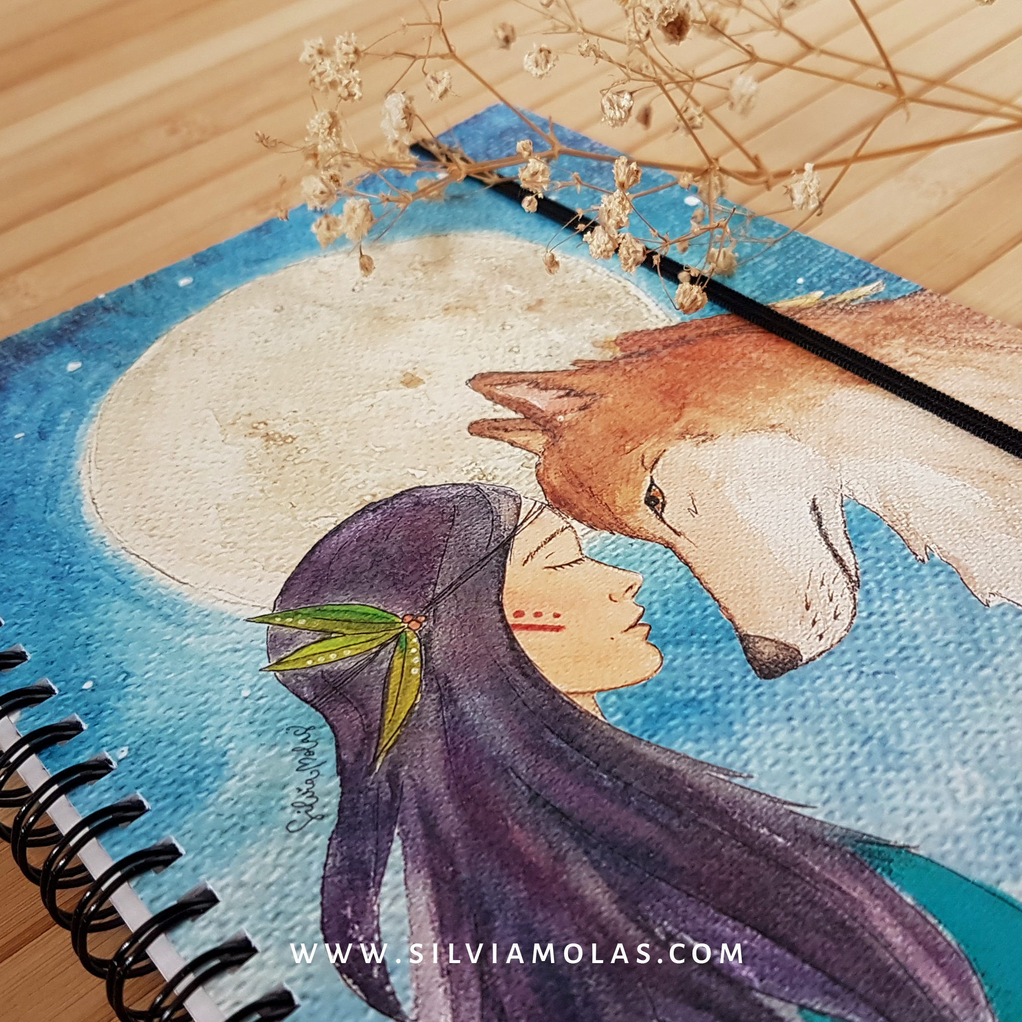 Libreta_A5_DonaLlop_Foto3 Llibreta A5 (15x21 cm) “Dona i llop” La teva intuïció és la teva força.