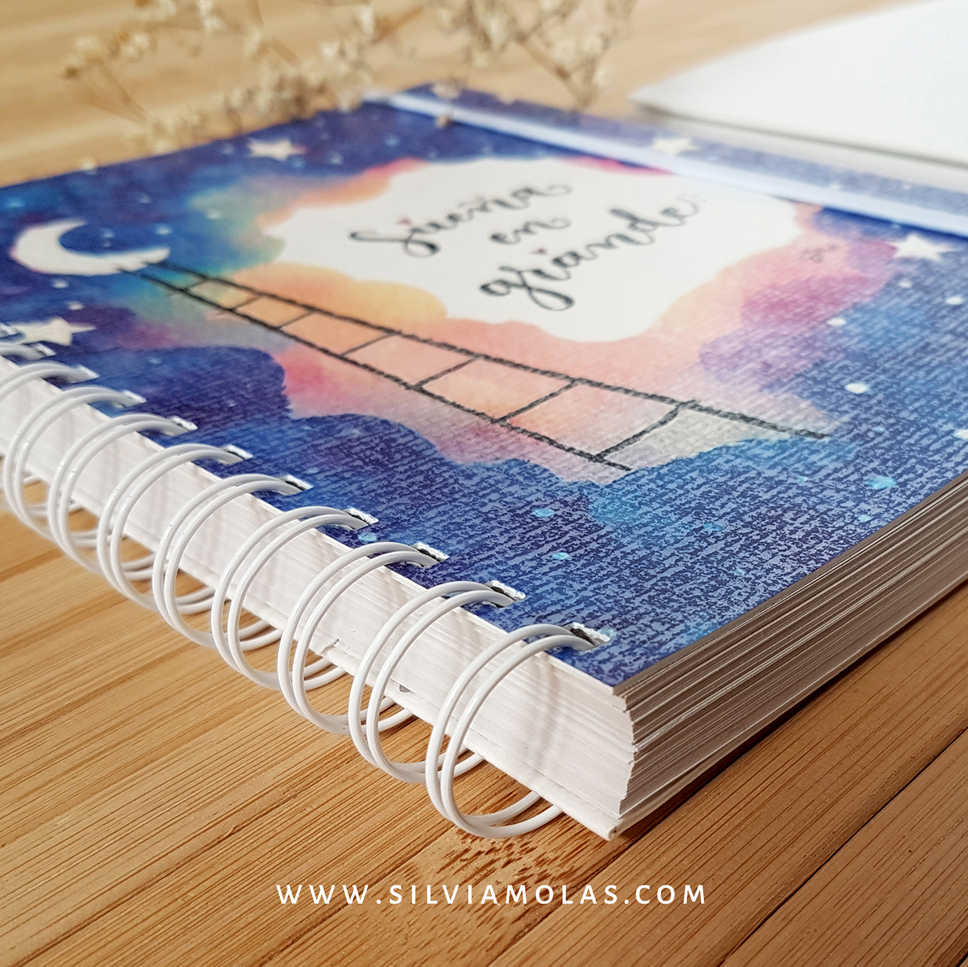 Libreta_A5_SomiaEn_Foto3-TRADUIDA Libreta A5 (15x21 cm) “Sueña en grande”