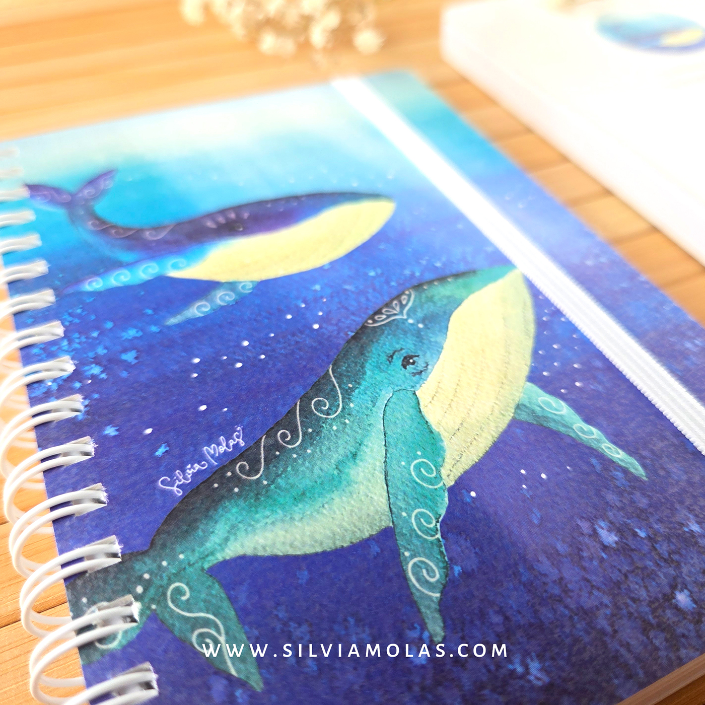 Libreta_A6_Balenes_Foto3 Llibreta 10x15 cm “Balenes” La intuïció coneix el camí.