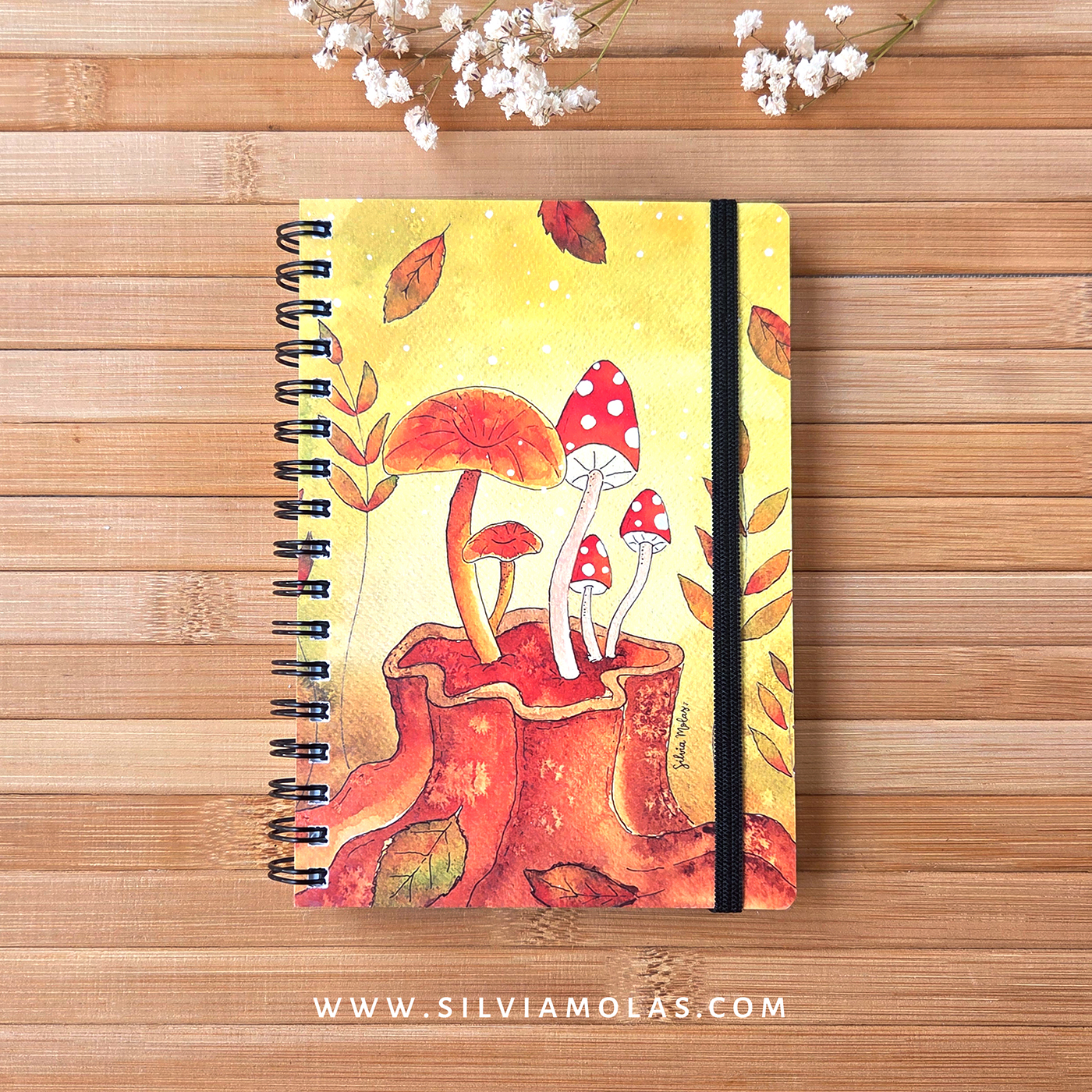 Libreta_A6_Bolets_Foto2 Llibreta 10x15 cm “Bolets” Confia en la màgia dels nous inicis.