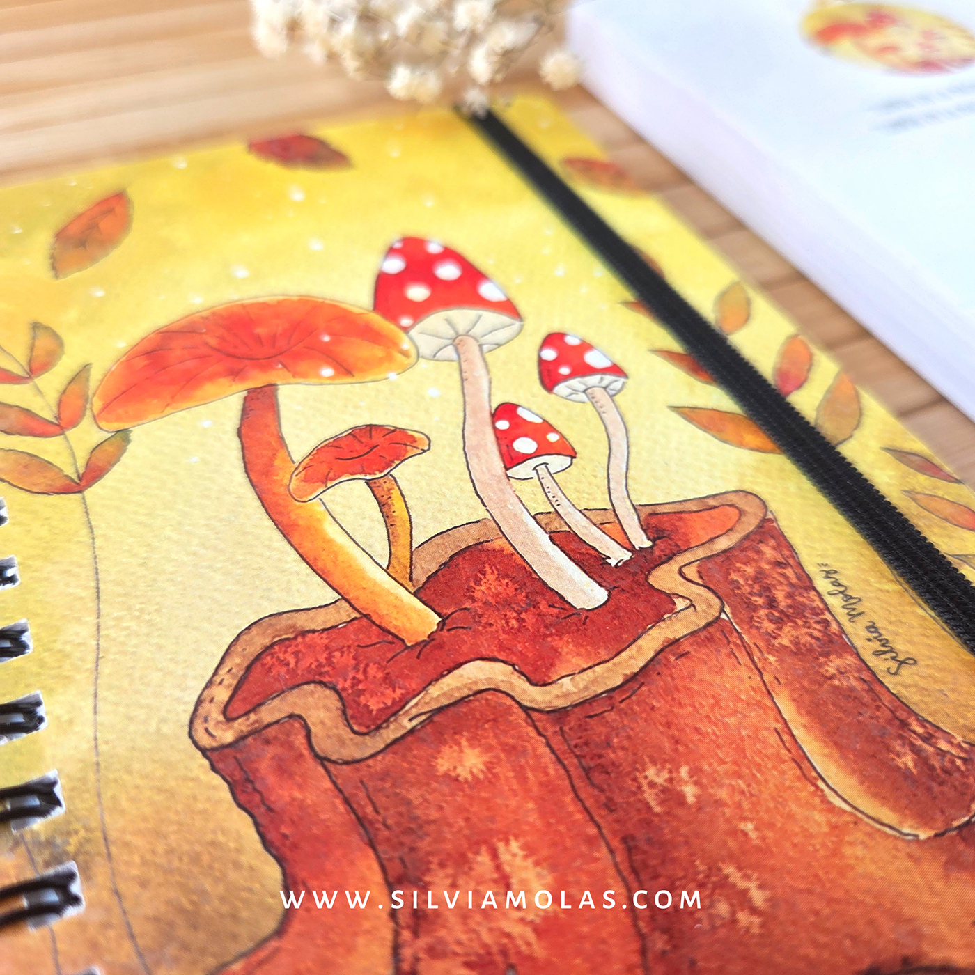 Libreta_A6_Bolets_Foto3 Llibreta 10x15 cm “Bolets” Confia en la màgia dels nous inicis.