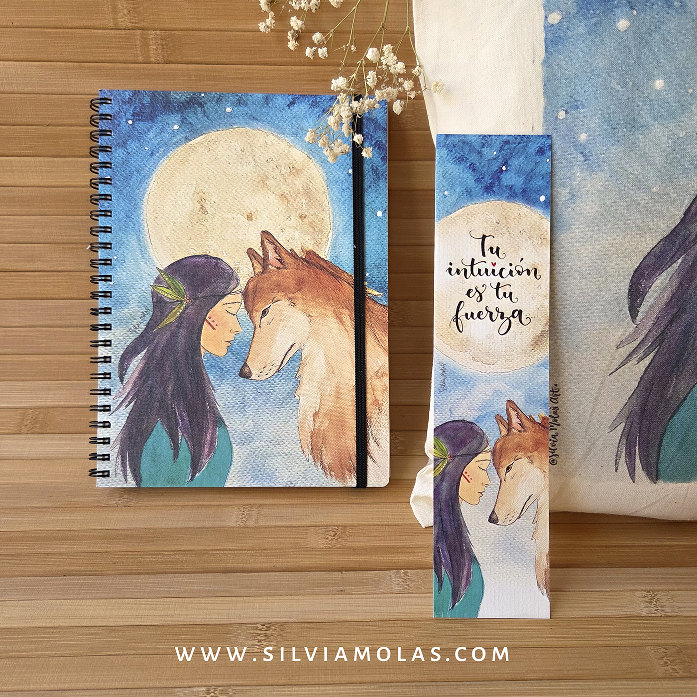 Pack_Colecció_DonaLlop_CAT_Foto2 Pack colección ”Mujer y lobo”