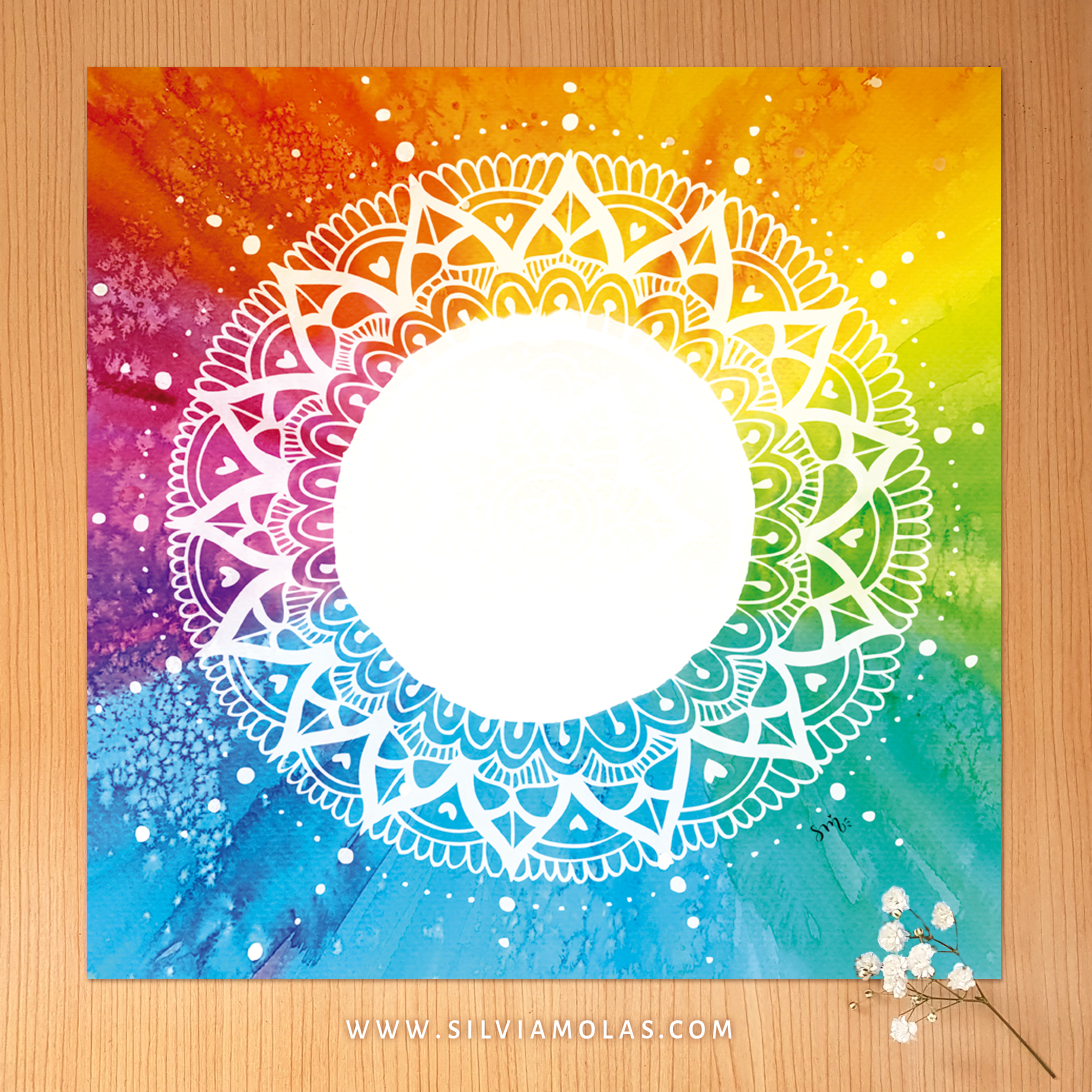 Làmina personalitzada “Fons Xispa”, 30x30 cm