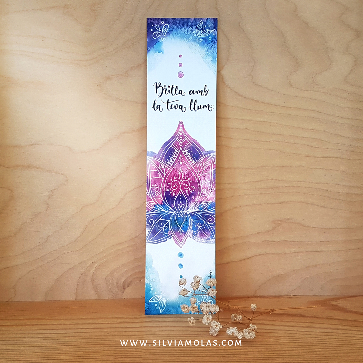 Punt de llibre “Brilla amb la teva llum”