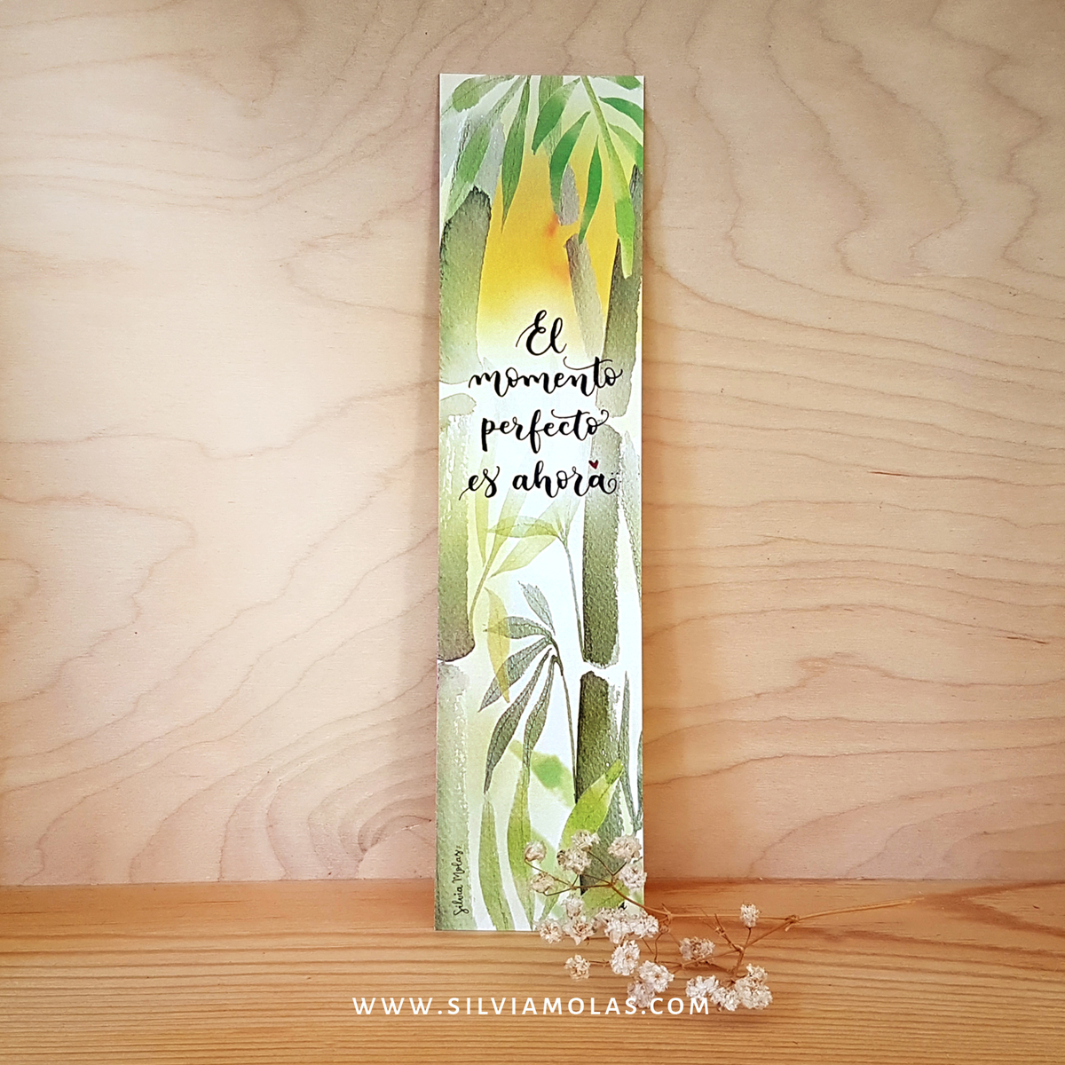 Punto de libro “El momento perfecto es ahora”