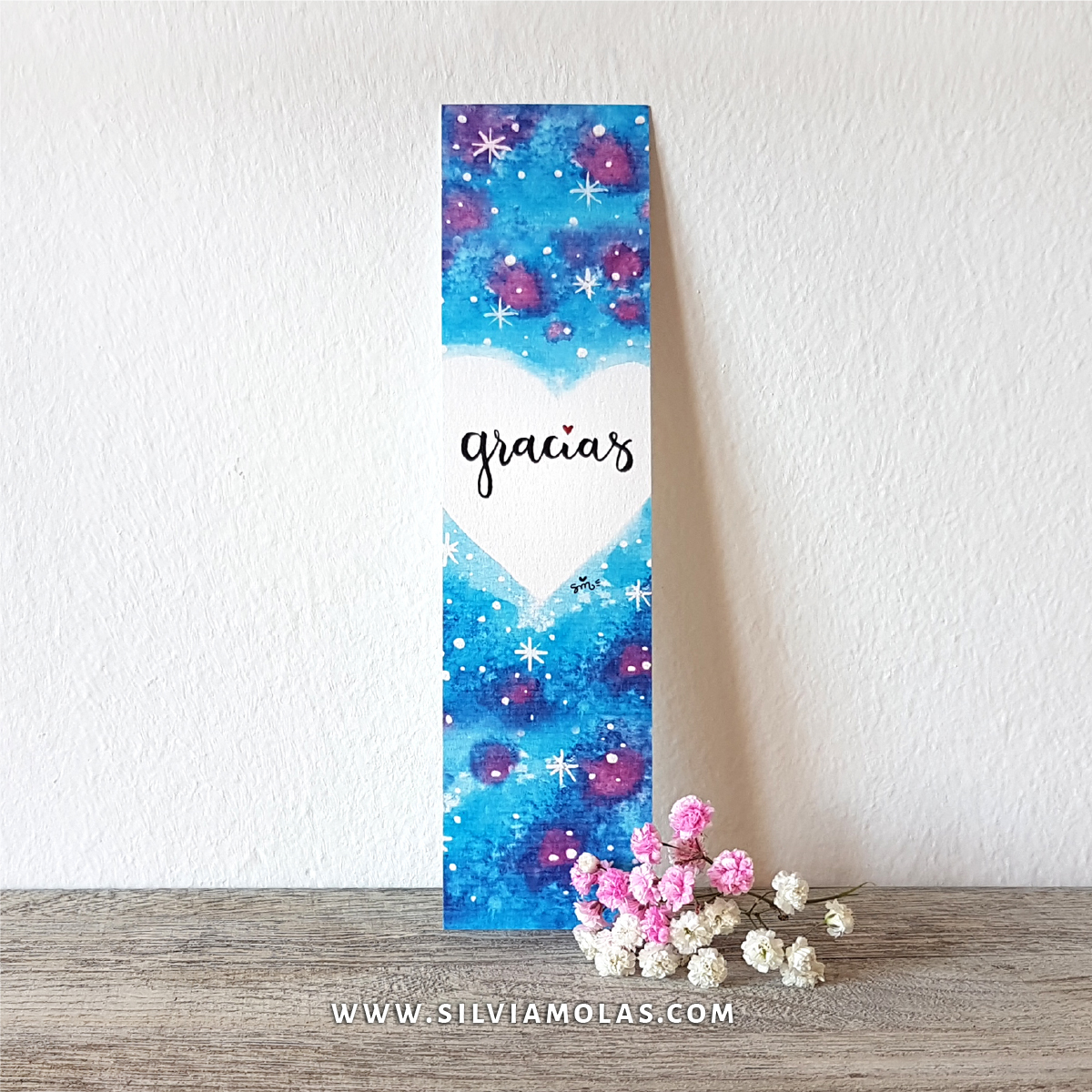 Punto de libro “Gracias”