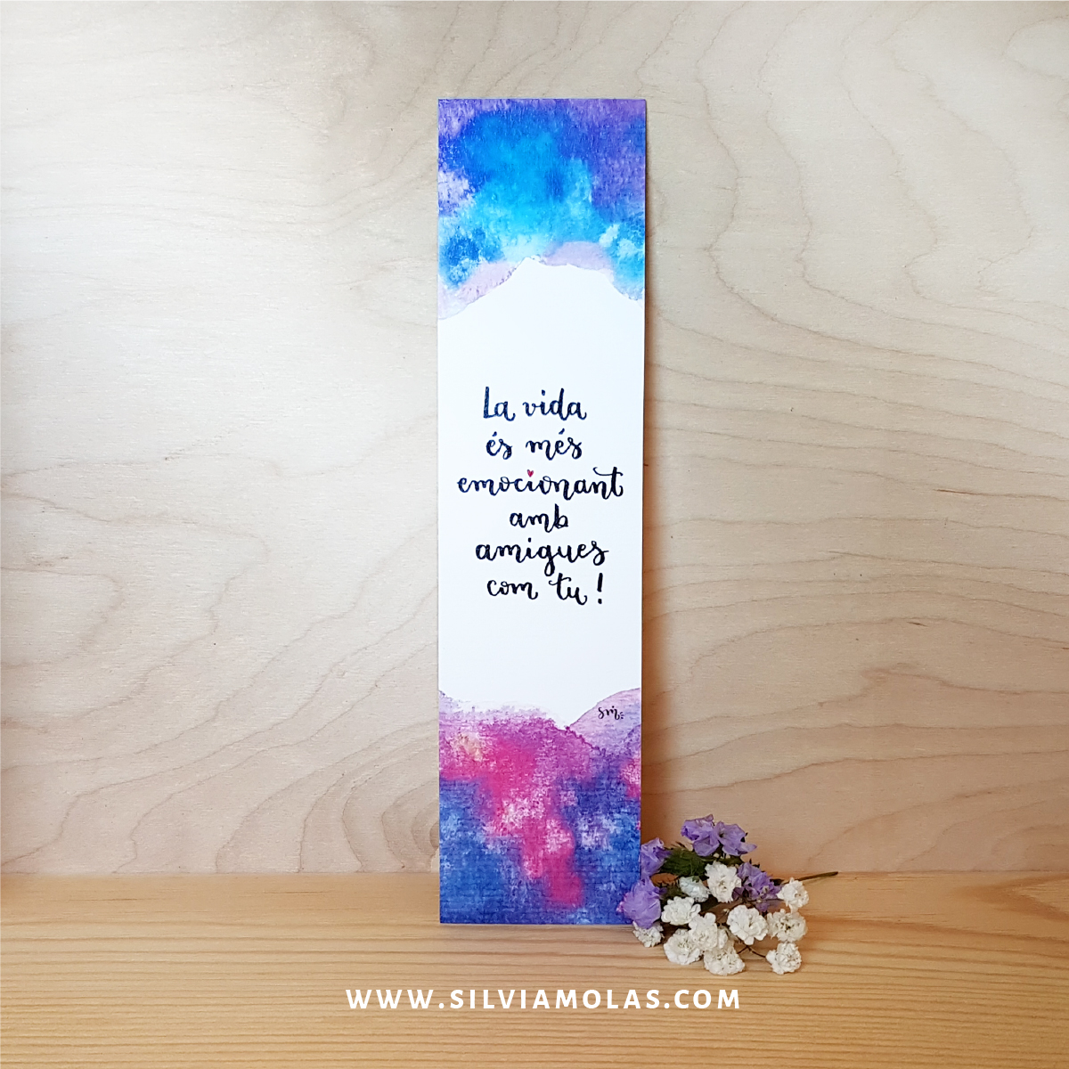 Punt_LaVidaEsMesEmocionant-DESTACADA Punt de llibre “La vida és més emocionant amb amigues com tu”