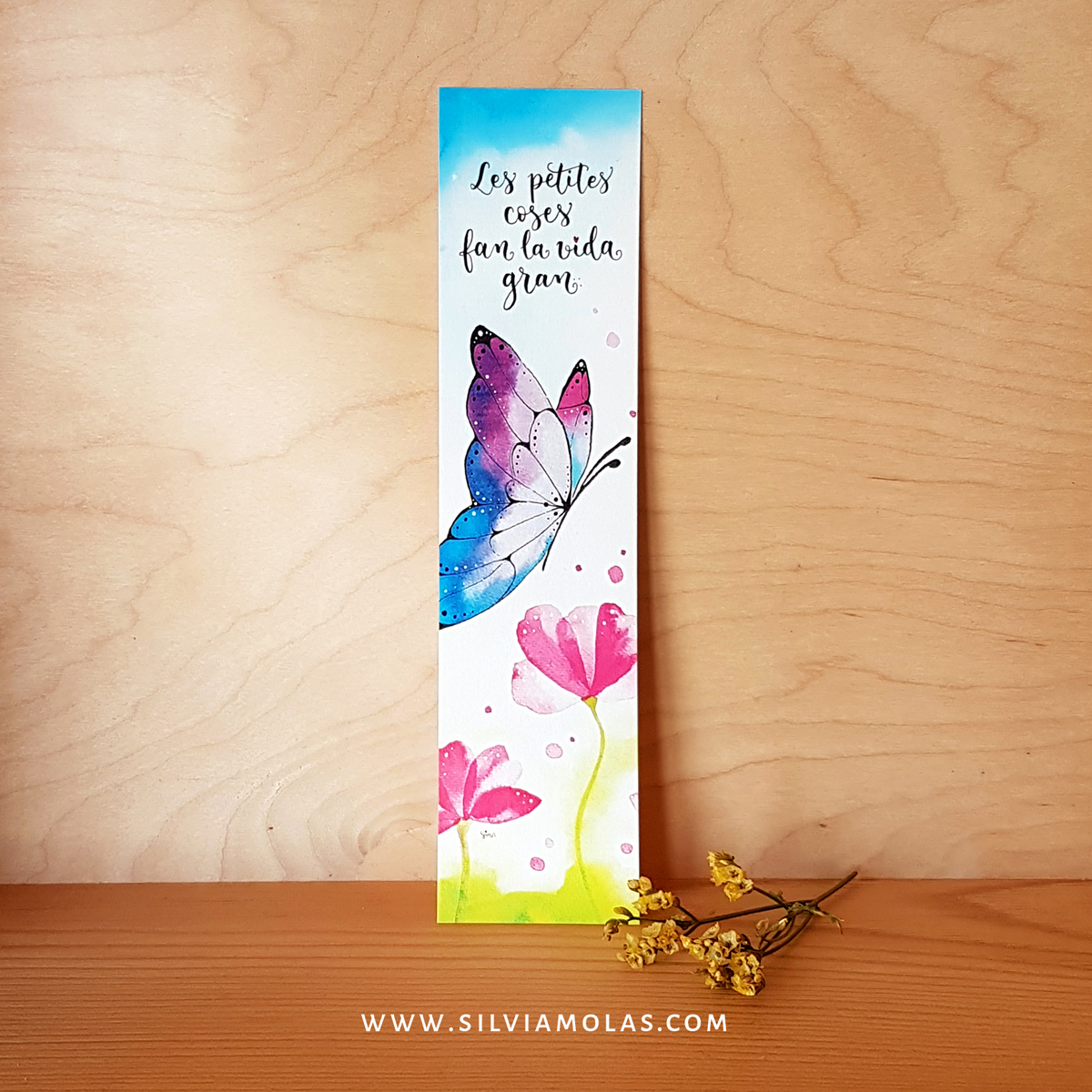 Punt de llibre “Les petites coses fan la vida gran”