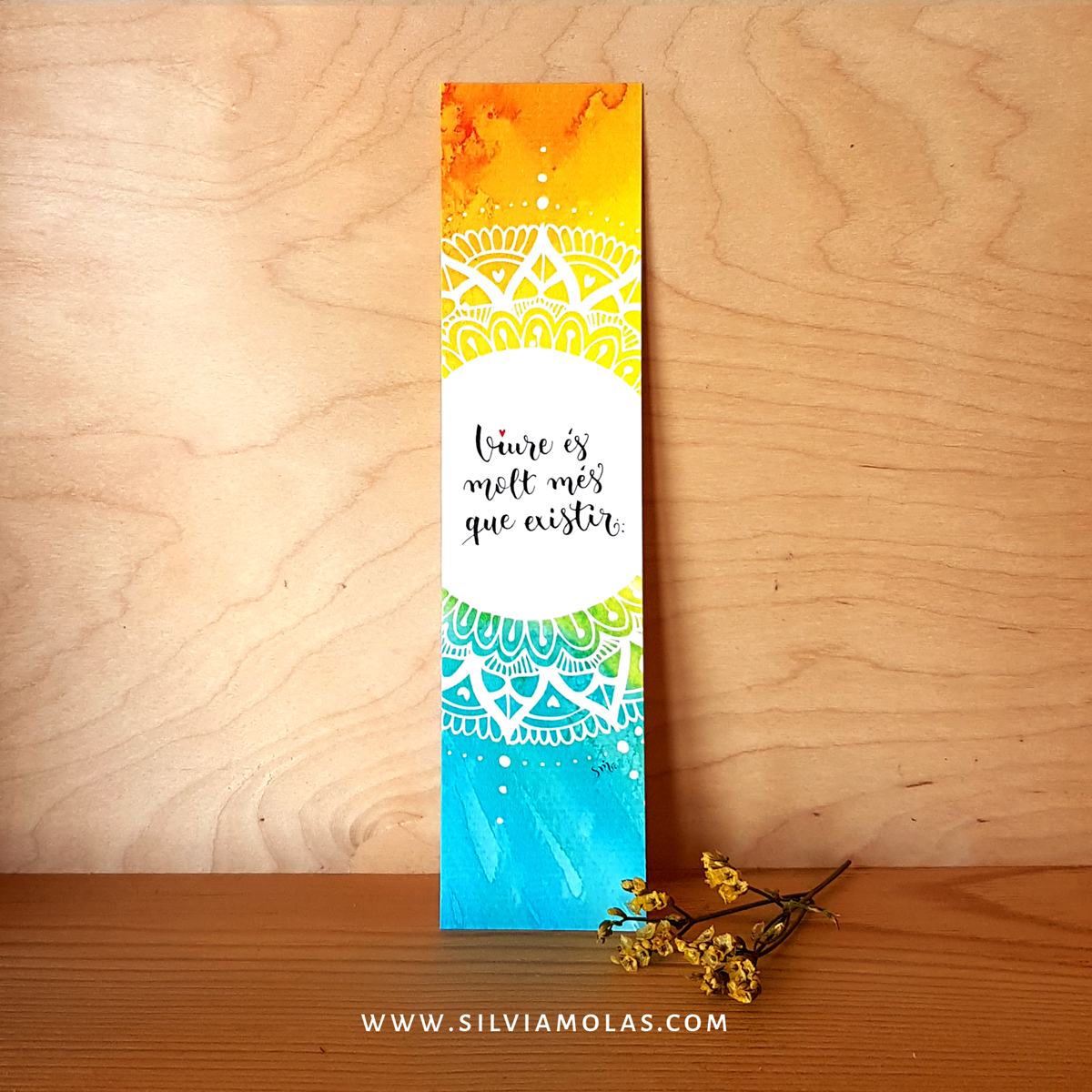 Punt de llibre “Viure és molt més que existir”