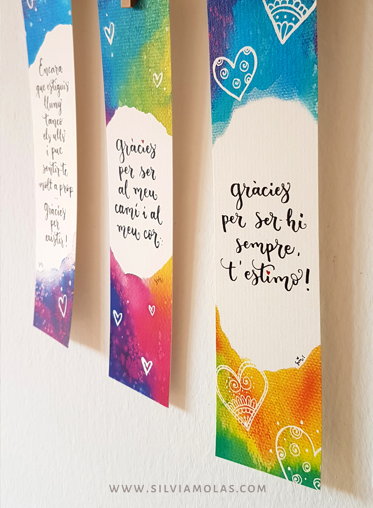 Punts_Pack_GRACIAS_CAT_04 Pack 5 punts de llibre “GRÀCIES”