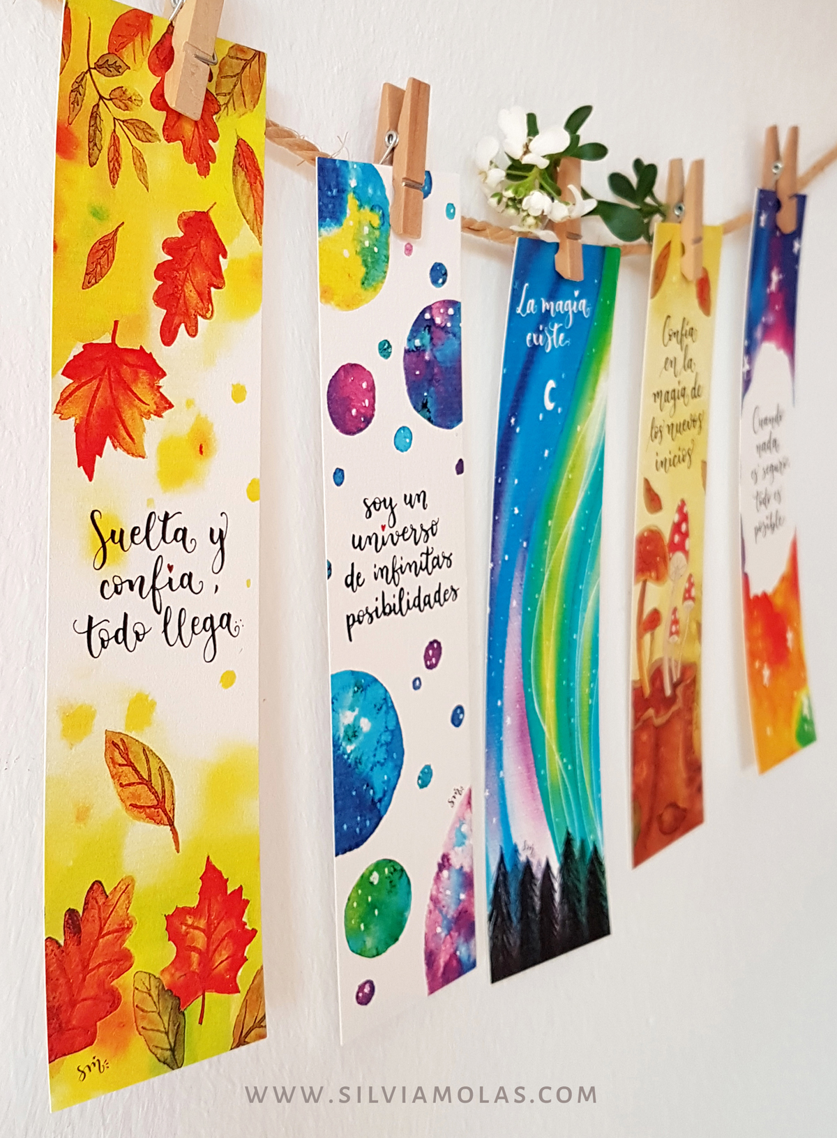 Punts_Pack_MAGIA_CAT_02 Pack 5 puntos de libro “MAGIA”